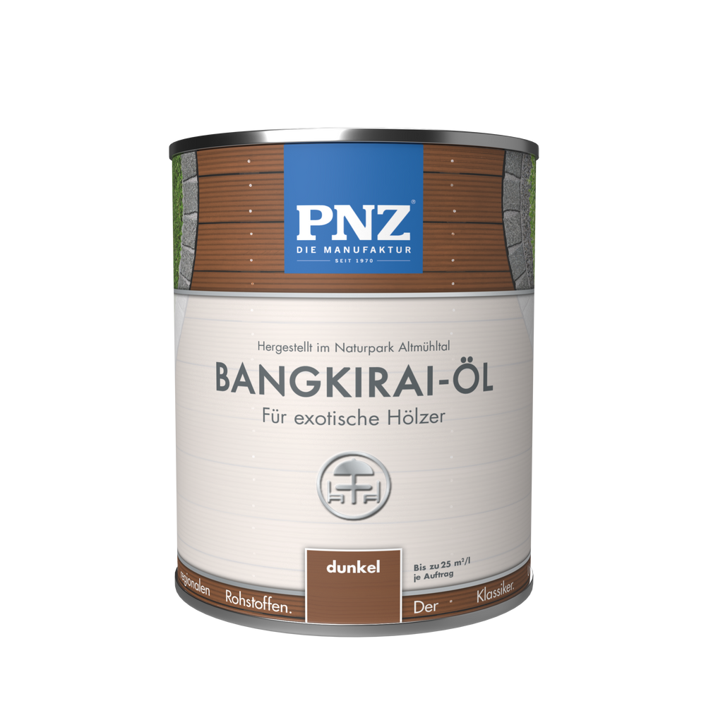 PNZ Bangkirai Öl - für Außen | Nachhaltig hergestellt mit regionalen Rohstoffen | Made in Germany | passend für Holzdeck, Holz-Terrasse, GartenMöbel, Gartenhaus, Zaun PNZ Bangkirai Öl - für Außen | Nachhaltig hergestellt mit regionalen Rohstoffen | Made in Germany | passend für Holzdeck, Holz-Terrasse, GartenMöbel, Gartenhaus, Zaun