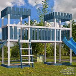 PNZ Holzdeckfarbe; Farbton - taubenblau