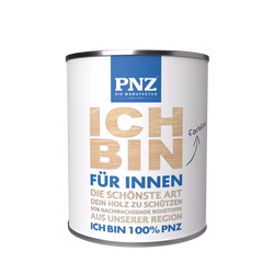 Das PNZ-Öl für Innen | mit über 95% nachwachsenden Rohstoffen | Made in Germany | passend für Arbeitsplatte, Holzmöbel, Parkett Das PNZ-Öl für Innen | mit über 95% nachwachsenden Rohstoffen | Made in Germany | passend für Arbeitsplatte, Holzmöbel, Parkett
