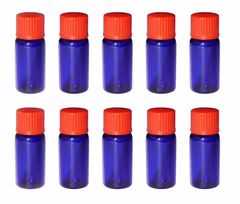 62110-10x-Flaschen--Glasflaschen---ml-blau-mit-Schraubverschluss-rot-ohne-Etikett.jpg
