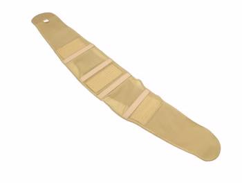 SOQI Taillenstützgürtel mit FIR-Technologie Rückenstützgürtel für Herren & Damen, Rückengurt, verstellbare Stützbandage für den unteren Rücken, Lendenwirbelstütze Gürtel Stützgurte für Ischias, Skoliose Größe M