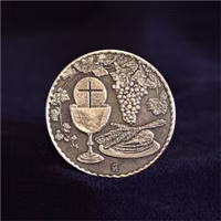 Kommunionstaler, Kommunionsmünze, Kommunionsmedaille, Konfirmationstaler, Konfirmationsmünze Konfirmationsmedaille