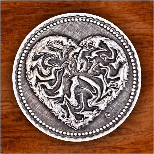 Herz, Münze, Medaille, Taler, Valentinstag, Muttertag, Hochzeitstag, Gravur Herz, Münze, Medaille, Taler, Valentinstag, Muttertag, Hochzeitstag, Gravur