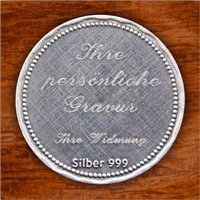Hochzeitsmedaille