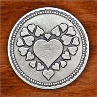 Herzmedaille, Herzmünze, Herztaler, Silber, Herz, Hochzeit, Hochzeitstag, Münze, Medaille, Taler, Valentinstag, Muttertag, Gravur Herzmedaille, Herzmünze, Herztaler, Silber, Herz, Hochzeit, Hochzeitstag, Münze, Medaille, Taler, Valentinstag, Muttertag, Gravur