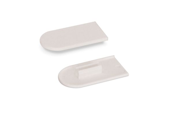 Cabineo Abdeckkappen Signalweiss 100 Stk.