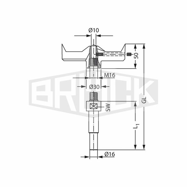 ZOBO Bohrer WD C 130x150 S3 - STL