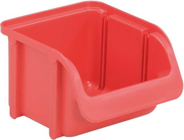 Sichtlagerkasten Gr.1 B102xT115xH74 mm rot