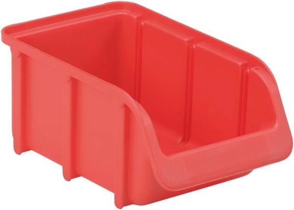 Sichtlagerkasten Gr.2 B102xT164xH74 mm rot