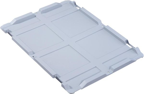 pim115279.jpg Scharnierdeckel, grau für Eurobox 600