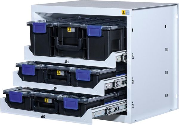 Kofferschrank für Kleinteilekoffer
