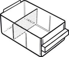 Ersatzschublade Typ150-2 B91xT154xH64 mm transparent