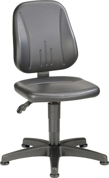 Bimos Arbeitsstuhl 9650-0551 Unitec 1 Sitzhöhe 440-620 mm mit Gleiter, Kunstleder