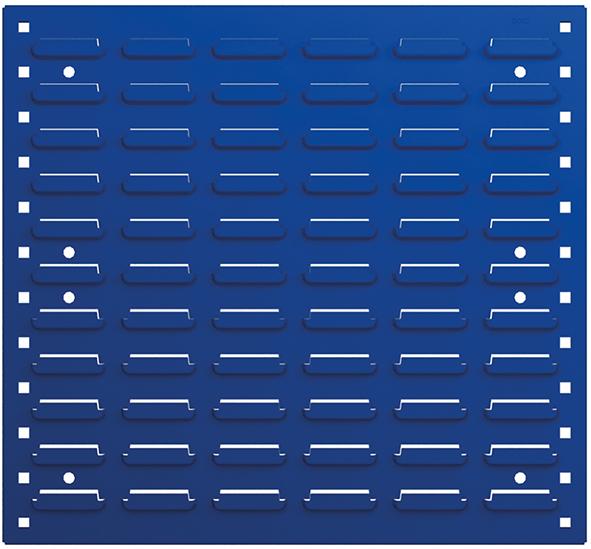 Schlitzplatte B495xH457 mm enzianblau RAL 5010