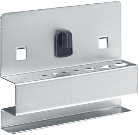 Schlüsselhalter B115xT25xH90 mm 10 Aufnahmen D 2-12 mm für Lochplatten