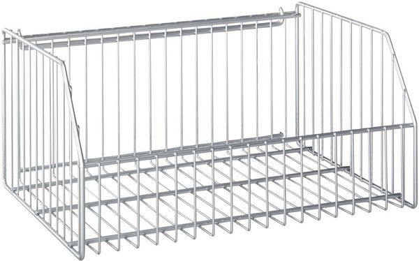 Drahtkorb B473xT303xH220 mm für Lochplatten für Lochplatten