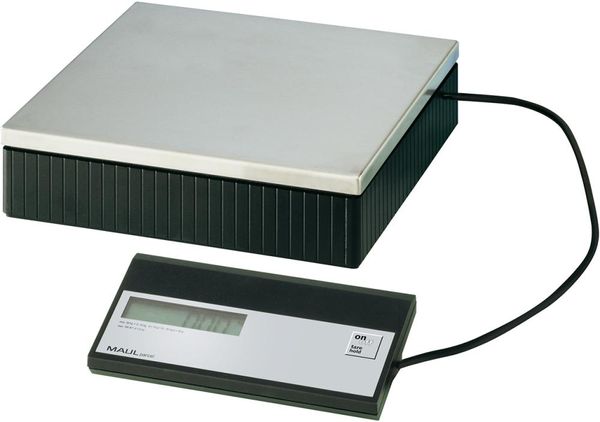 Paketwaage 50 kg schwarz