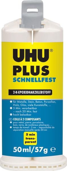 UHU PLUS SCHNELLFEST DK Kartusche 50ml