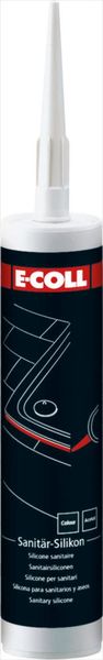 Sanitär-Silikon 310ml grau E-COLL