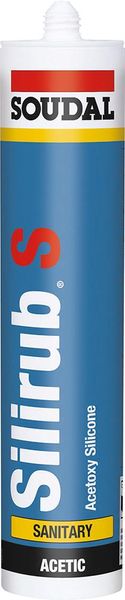 Silirub S Sanitärdicht- masse 300ml braun SOUDAL