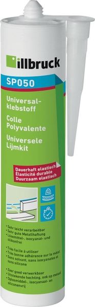 SP050 Univ.klebstoff schw310ml Illbruck