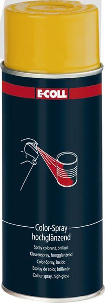 Color-Spray, hochglänzend400ml melonengelb E-COLL