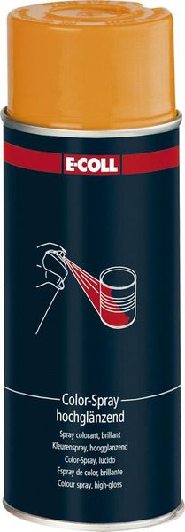 Color-Spray, hochglänzend400ml hellrotorange E-COLL