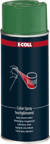 Color-Spray, hochglänzend400ml laubgrün E-COLL