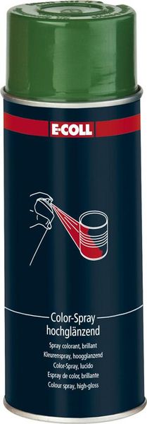 Color-Spray, hochglänzend400ml moosgrün E-COLL