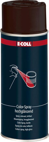 Color-Spray, hochglänzend400ml schokobraun E-COLL
