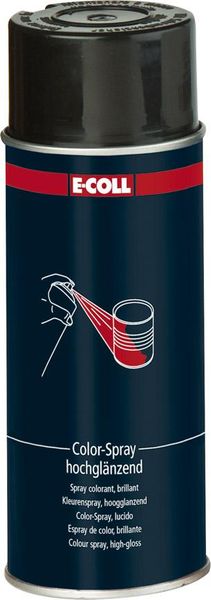 Color-Spray, hochglänzend400ml tiefschwarz E-COLL