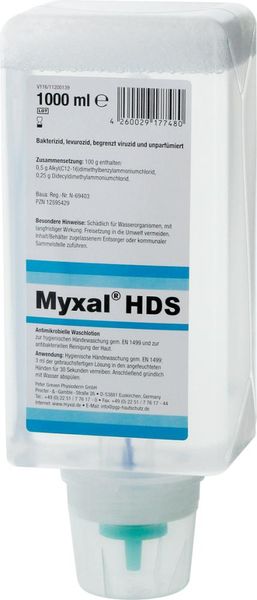 Händedekontamanitation Myxal HDS, 1000ml Variof.