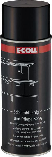 Edelstahlreiniger- und -pflegespray 400ml E-COLL EE