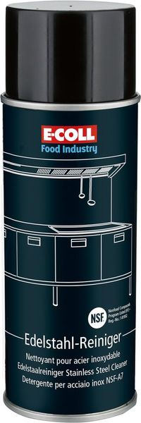 Edelstahlreiniger NSF-A7 400ml Sprühdose E-COLL