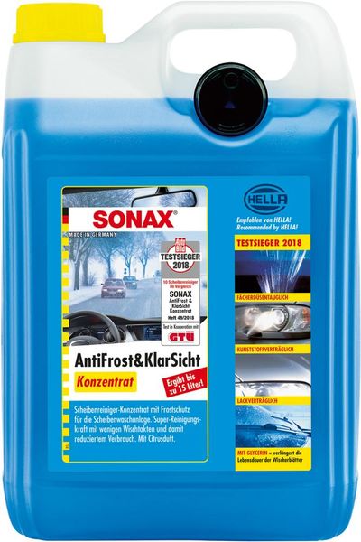 Sonax Antifrost und Klar-sicht-Konzentrat 5L mit Ausgießer Aktionsartikel