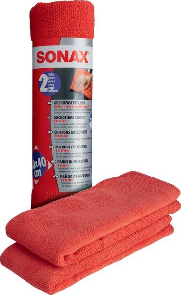 MicrofaserTuch Außen 2 Stück SONAX