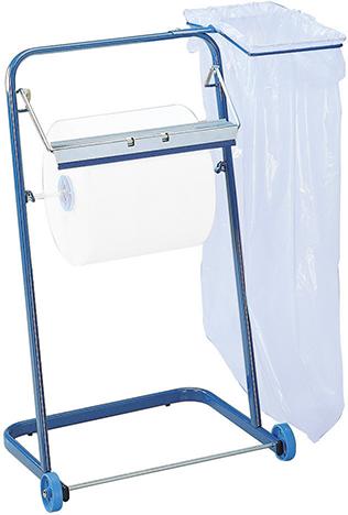 Bodenständer Metall roll.für Putzrollen bis 40 cm