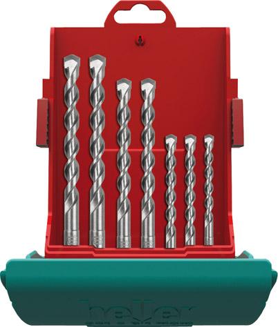 Hammerbohrer-Satz SDS-plus Bionic Pro 7-teilig heller
