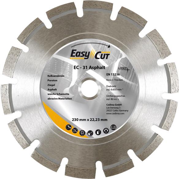 Trennscheibe Diamant EC-31 125x2,1x10x22,23mm CEDIMA