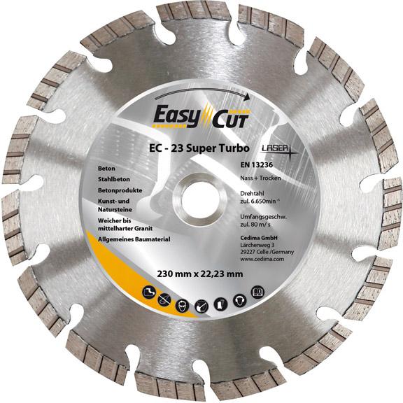 Trennscheibe Diamant EC-23 125x2,2x10x22,23mm CEDIMA