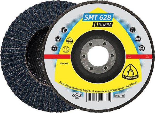 Schleifmopteller SMT628 115mm K 40 ger. Klingspor