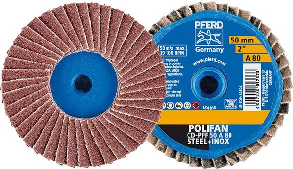 COMBIDISC Mini-Polifan Korund 50mm K80 Pferd