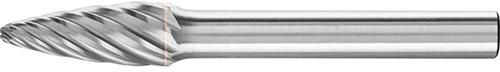 Frässtift HM Rundbogenform 0820 rostfrei 6mm 8x20mm Pferd