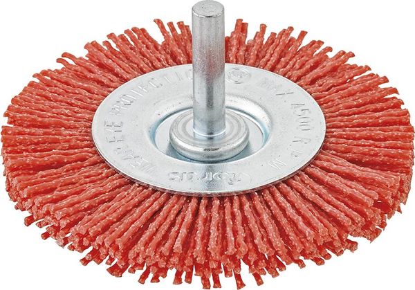 Rundbürste Nylon 75mm Korn 80 FORTIS