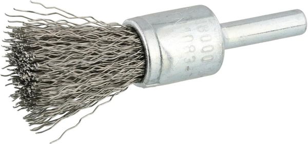 Pinselbürste Stahld. 6mm 30x0,3mm gew. Osborn