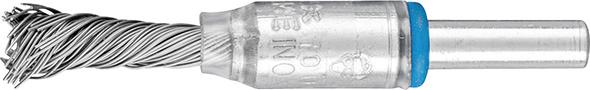 Pinselbürste rostfr. 6mm 10x25x0,35mm gez. Pferd