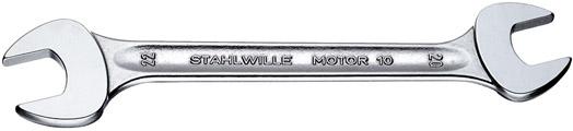 Doppelmaulschlüssel DIN 3110 19x22mm Stahlwille