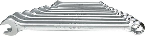 Ringmaulschlüssel-Satz extralang 10-32mm 12-teilig in Karton Gedore