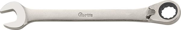 Maulschl. mit Ringratsche19mm umschaltbar FORTIS