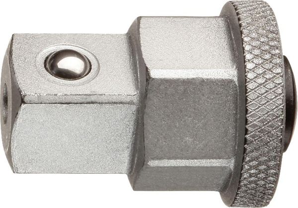 Steckschlüssel-Adapter 6-kant außen 13mm 4-kant außen 3/8" Gedore